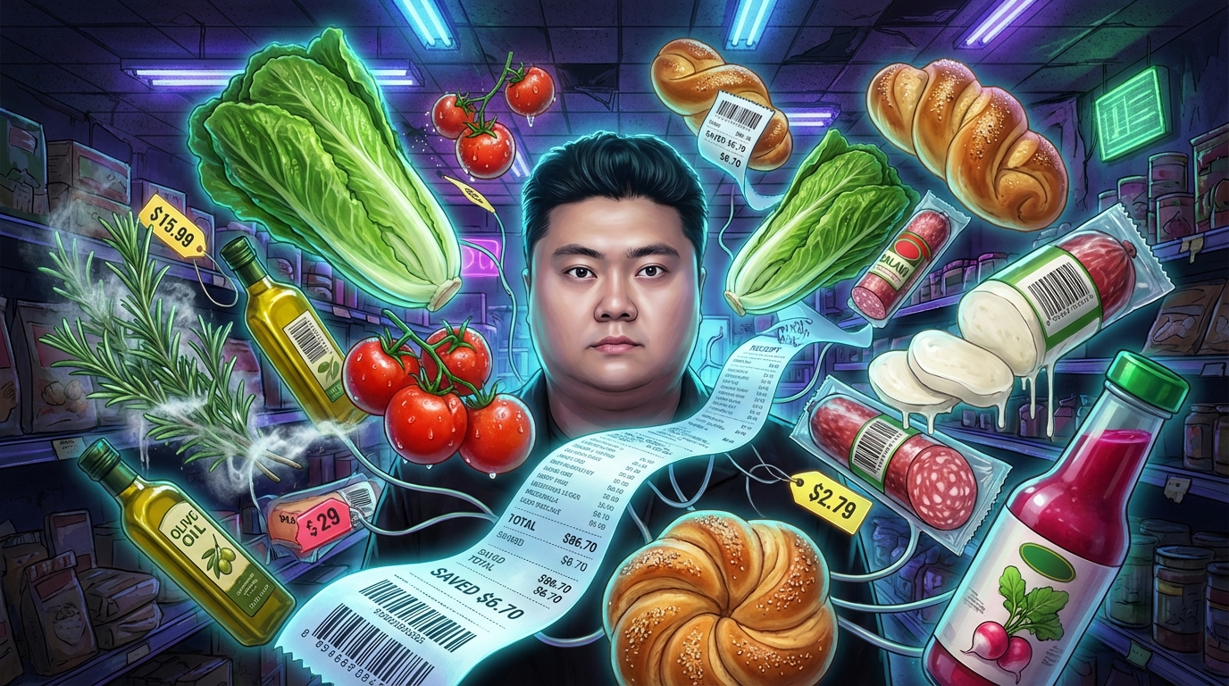 美国一次正常购物(86美刀能买多少)